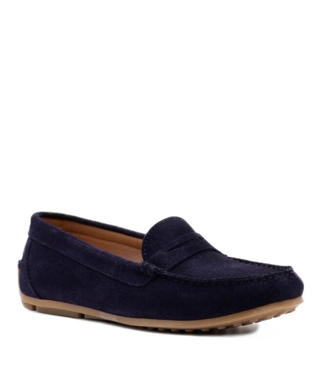 Belang Dames Mocassins in Blauw online kopen