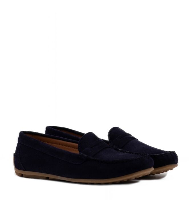 Belang Dames Mocassins in Blauw online kopen
