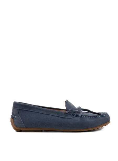 Belang Dames mocassins blauw