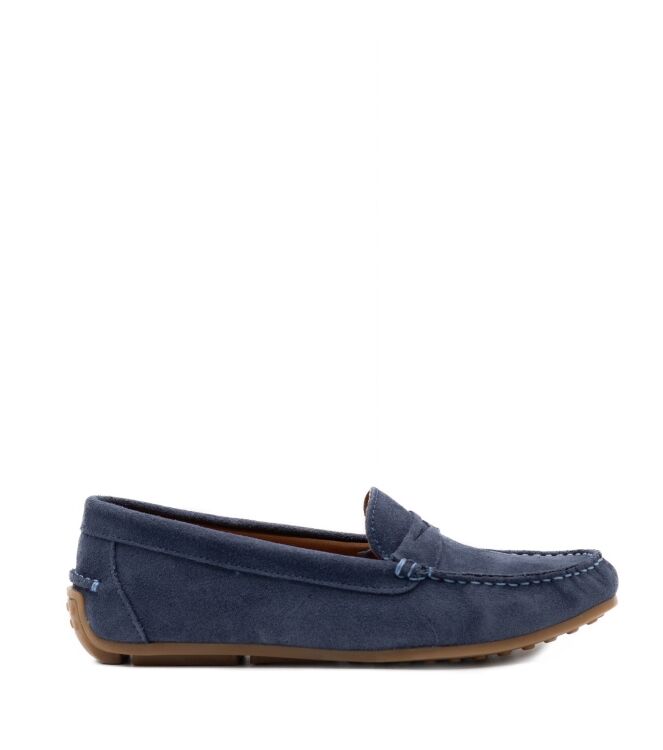 Belang Dames Mocassins in Blauw online kopen
