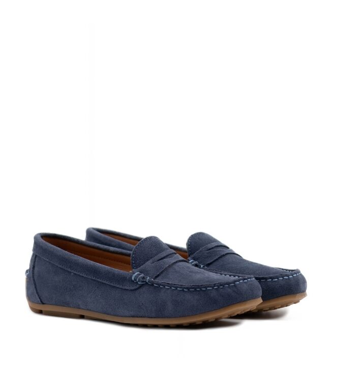 Belang Dames Mocassins in Blauw online kopen