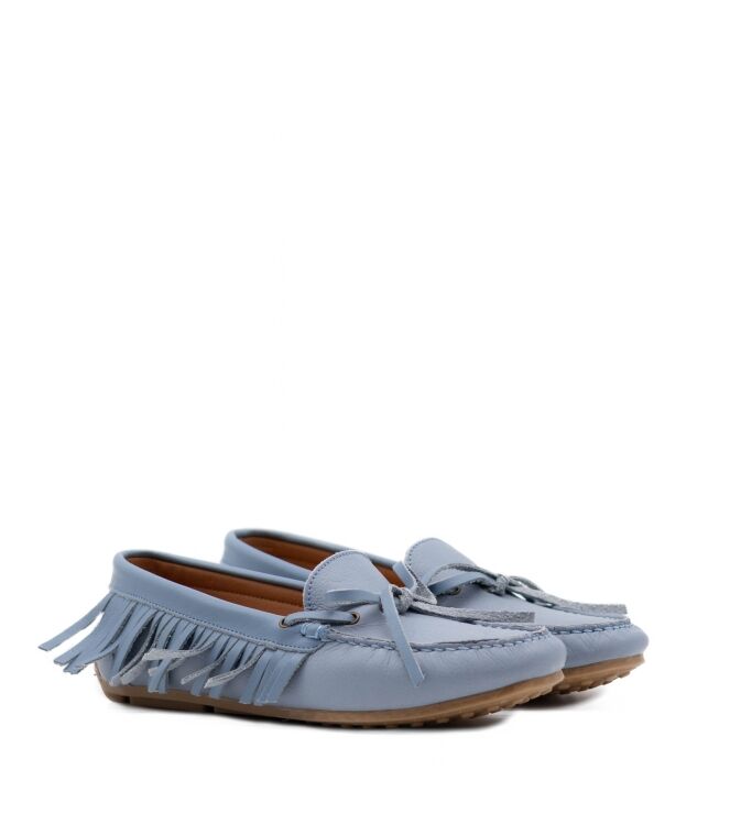 Belang Dames Mocassins in Blauw online kopen