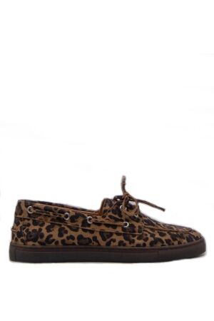 Copenhagen Studios dames mocassins leopard