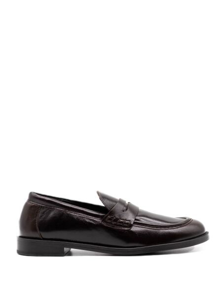 Kmb shoes Dames mocassins donker bruin