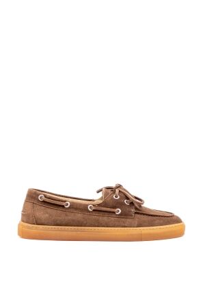 Copenhagen Studios dames mocassins bruin suede