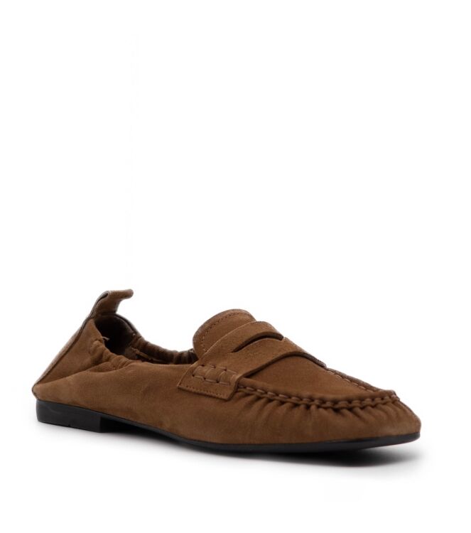 Copenhagen Studios Copenhagen Studios dames mocassins bruin Suede New Brown Copenhagen Studios Dames Mocassins in Bruin online kopen