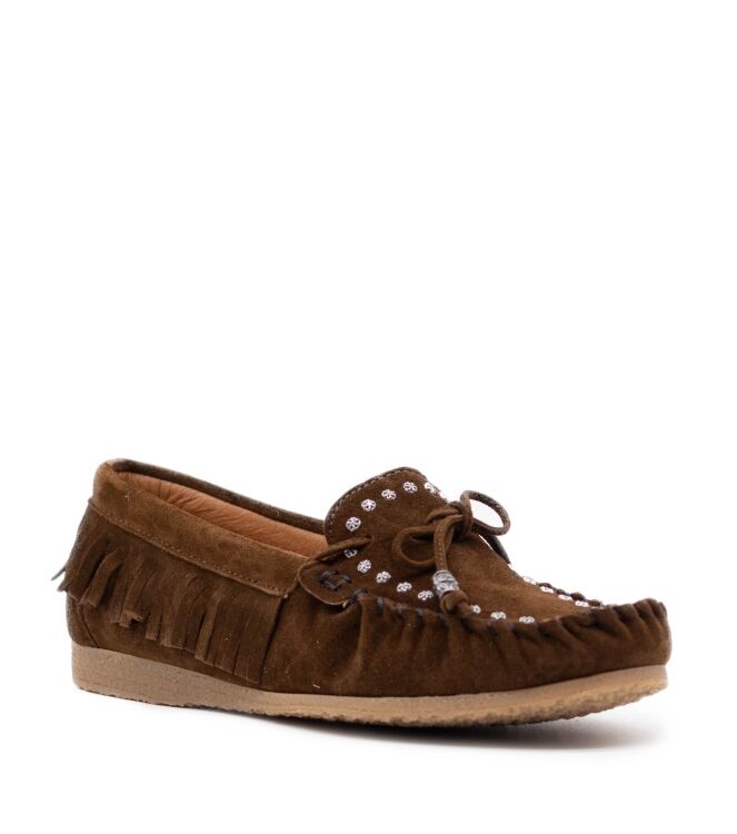 KMB Shoes Dames Mocassins in Bruin online kopen