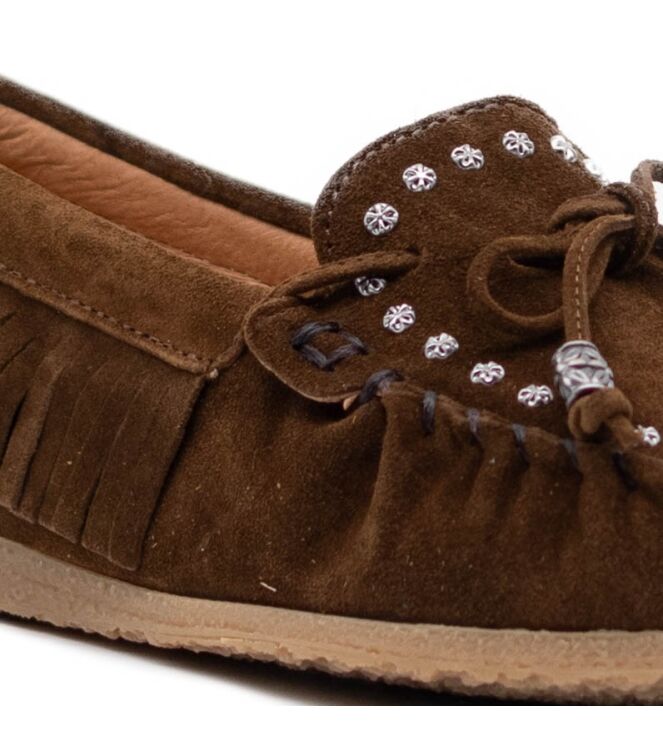 KMB Shoes Dames Mocassins in Bruin online kopen