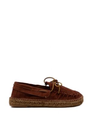 Kanna dames mocassins bruin suede