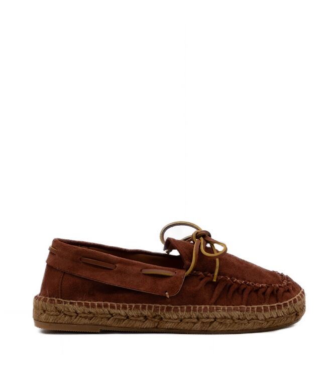 Kanna Kanna dames mocassins bruin suede Baskey Rust M Kanna Dames Mocassins in Roest Bruin online kopen
