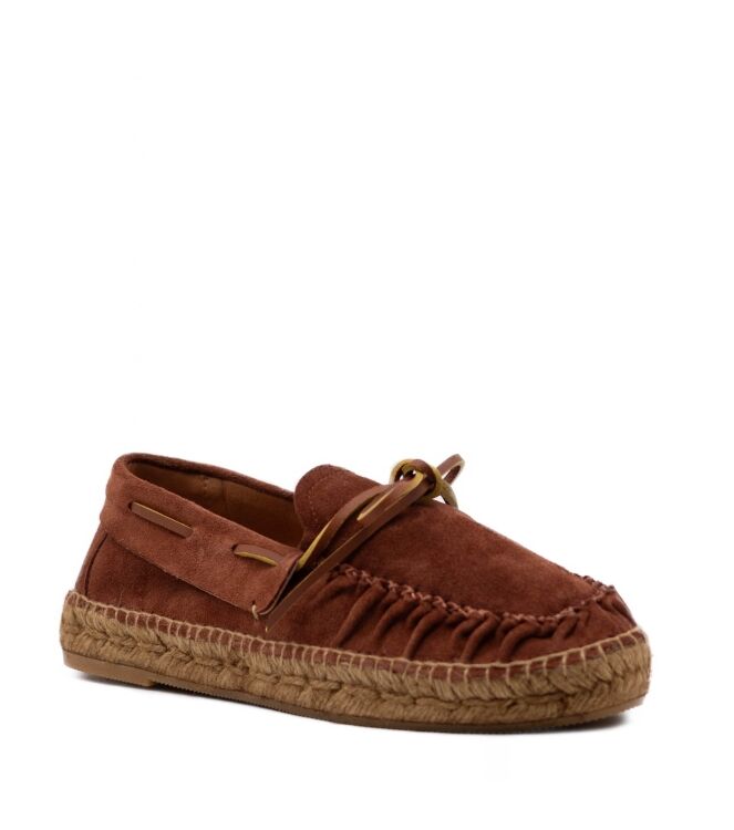Kanna Kanna dames mocassins bruin suede Baskey Rust M Kanna Dames Mocassins in Roest Bruin online kopen