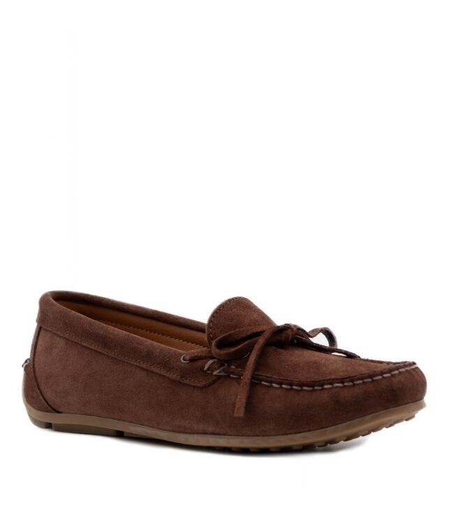 Belang Dames Mocassins in Bruin online kopen