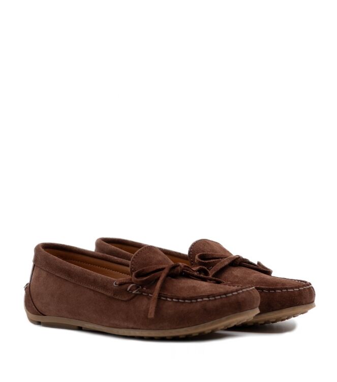 Belang Dames Mocassins in Bruin online kopen