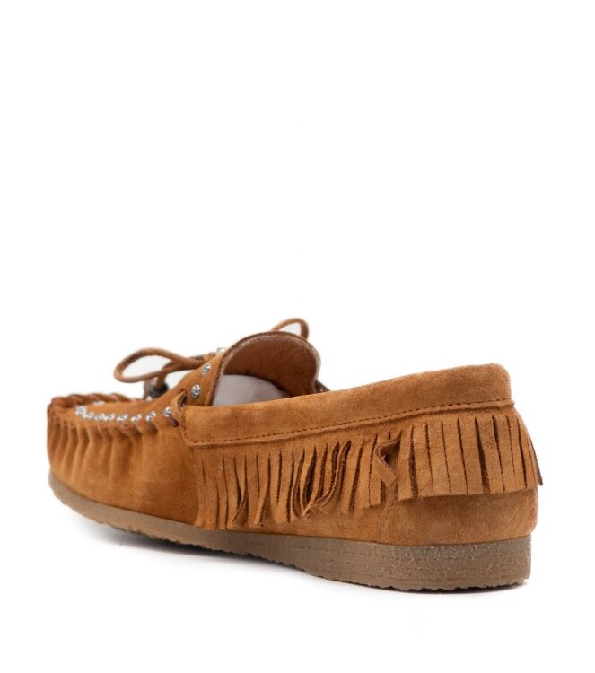 KMB Shoes Dames Mocassins in Naturel online kopen