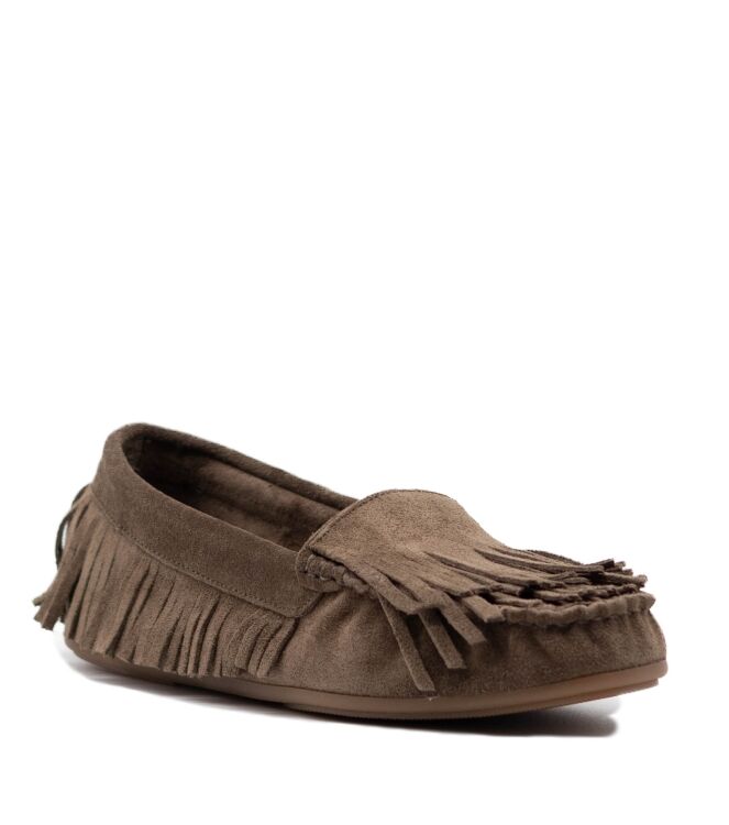 BTMR dames mocassins groen suede 82 groen suede/nubuck Direct leverbaar uit de webshop van www.taft.nl/
