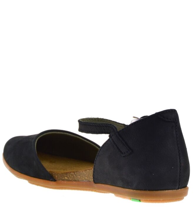 El Naturalista El Naturalista dames ballerina\'s diversen zwart Black Stella El Naturalista 54 Dames Ballerina Pumps in Zwart online kopen