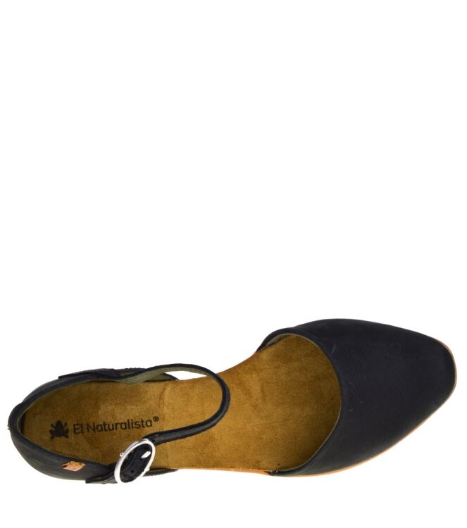 El Naturalista El Naturalista dames ballerina\'s diversen zwart Black Stella El Naturalista 54 Dames Ballerina Pumps in Zwart online kopen