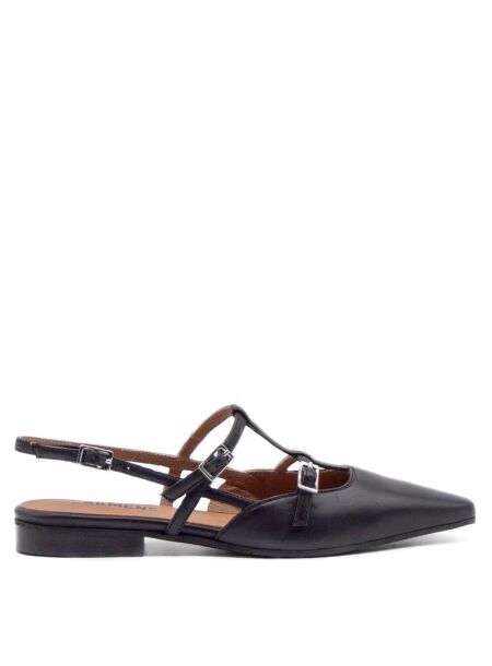 Carmens Dames sling ballerina´s zwart