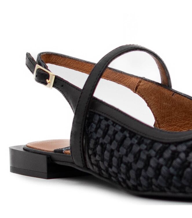 Angel Alarcon  Dames Sling Ballerina`s Zwart 