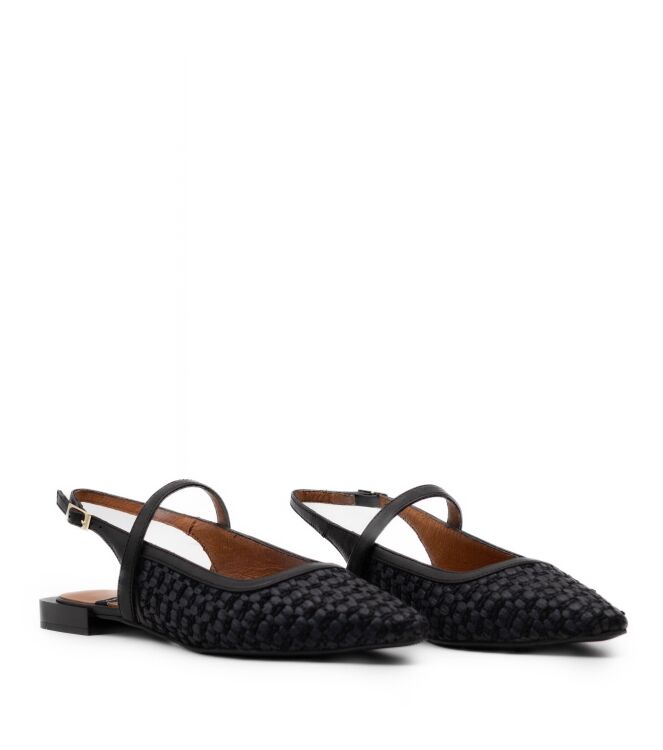 Angel Alarcon  Dames Sling Ballerina`s Zwart 