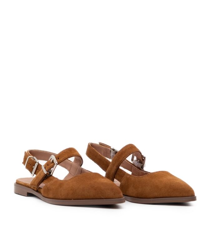 Carmens Dames ballerina's in Brown online kopen 