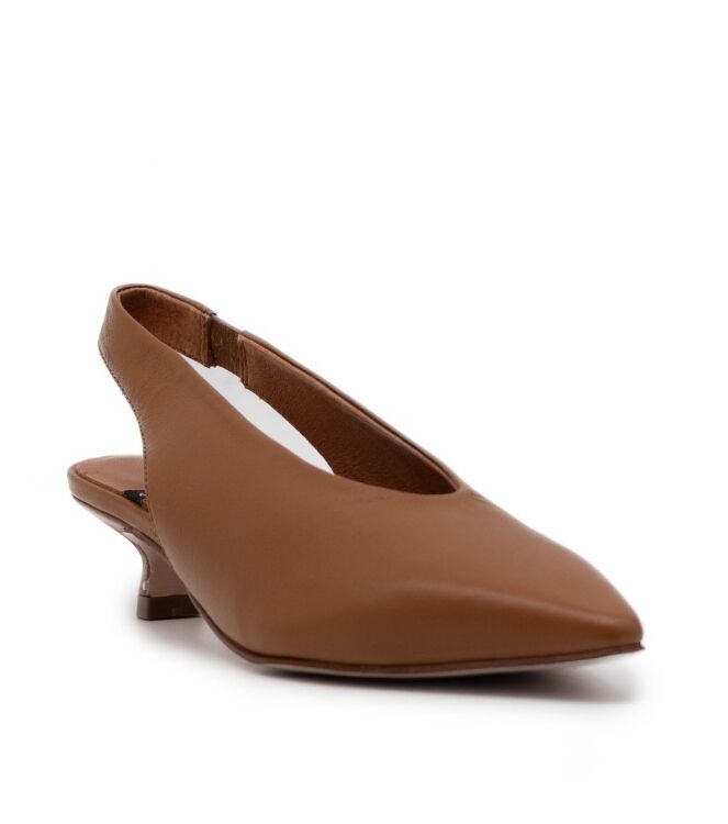 Angel Alarcon Angel Alarcon dames sling ballerina´s bruin Next Cuoio Angel Alarcon Dames Sling Ballerina´s Bruin