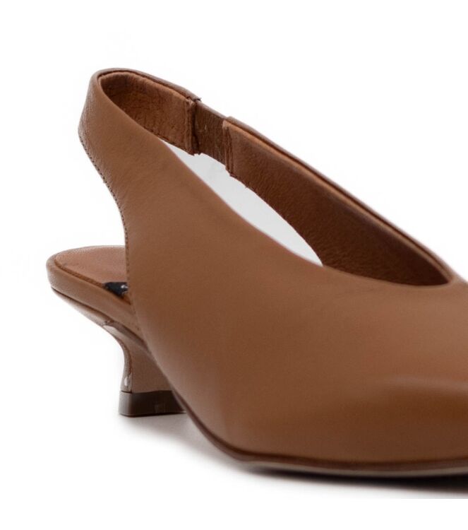 Angel Alarcon Angel Alarcon dames sling ballerina´s bruin Next Cuoio Angel Alarcon Dames Sling Ballerina´s Bruin