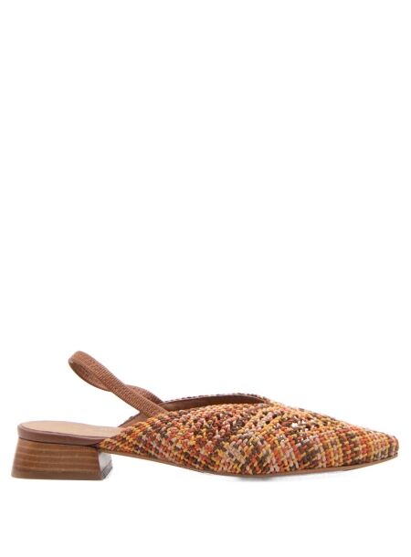 Kmb shoes Dames sling ballerina´s combi