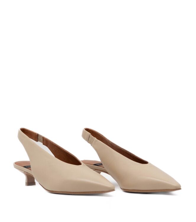 Angel Alarcon  Dames Sling Ballerina´s Naturel 