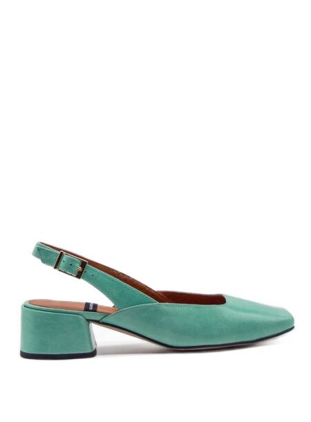 Angel alarcon Dames sling ballerina´s groen
