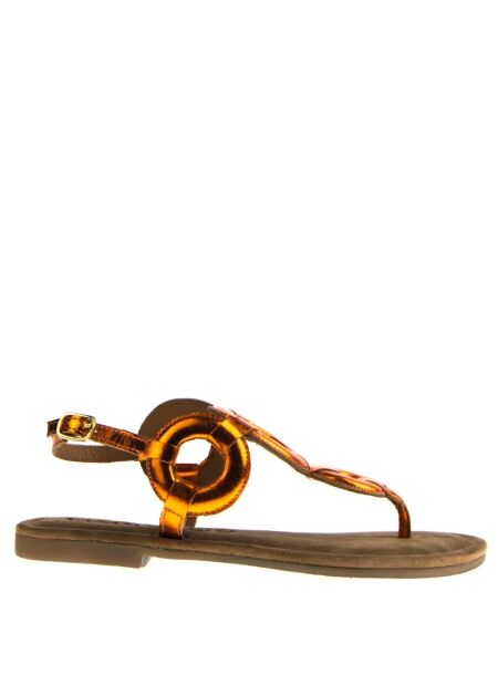 Lazamani Dames sandalen oranje