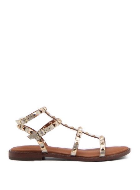 The happy monk Dames sandalen goud