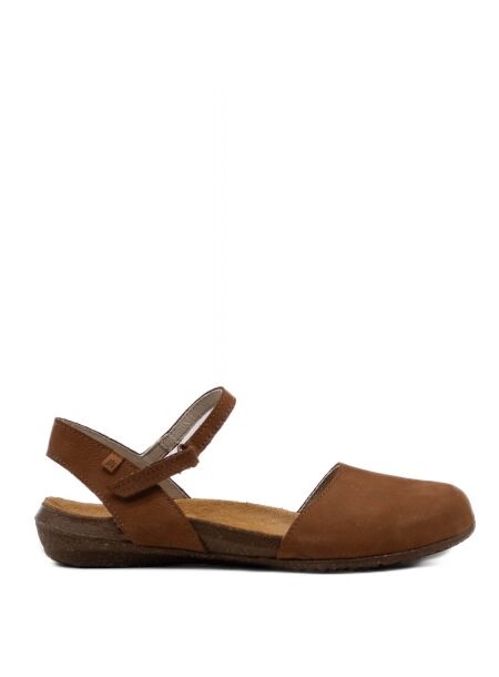 El naturalista Dames sandalen rubberzolen bruin