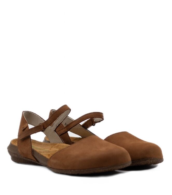 El Naturalista Dames Sandaal in Bruin online kopen