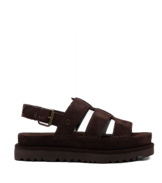 Warmbat Dames Sandaal in Bruin online kopen