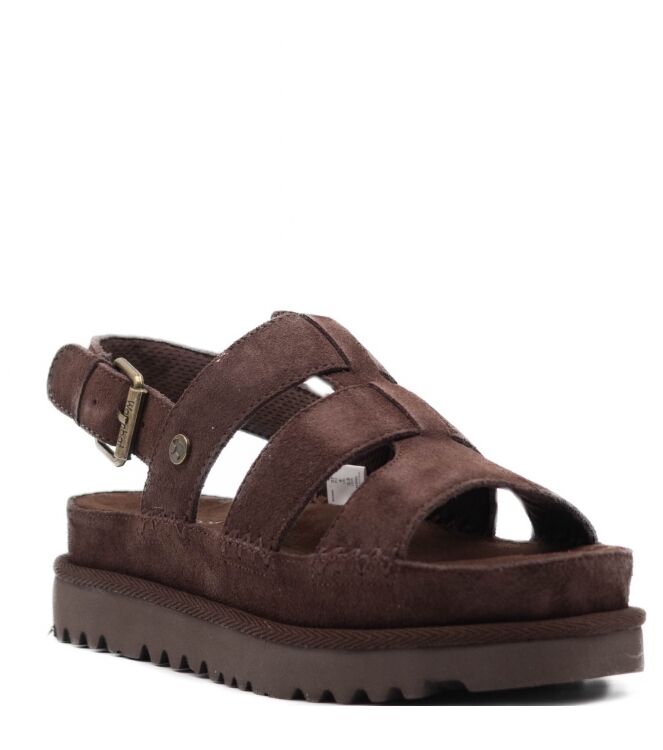 Warmbat Dames Sandaal in Bruin online kopen