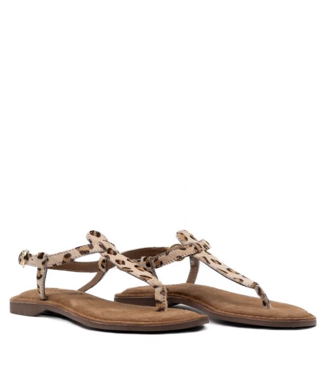 Lazamani Dames Sandalen in Panterprint online kopen 