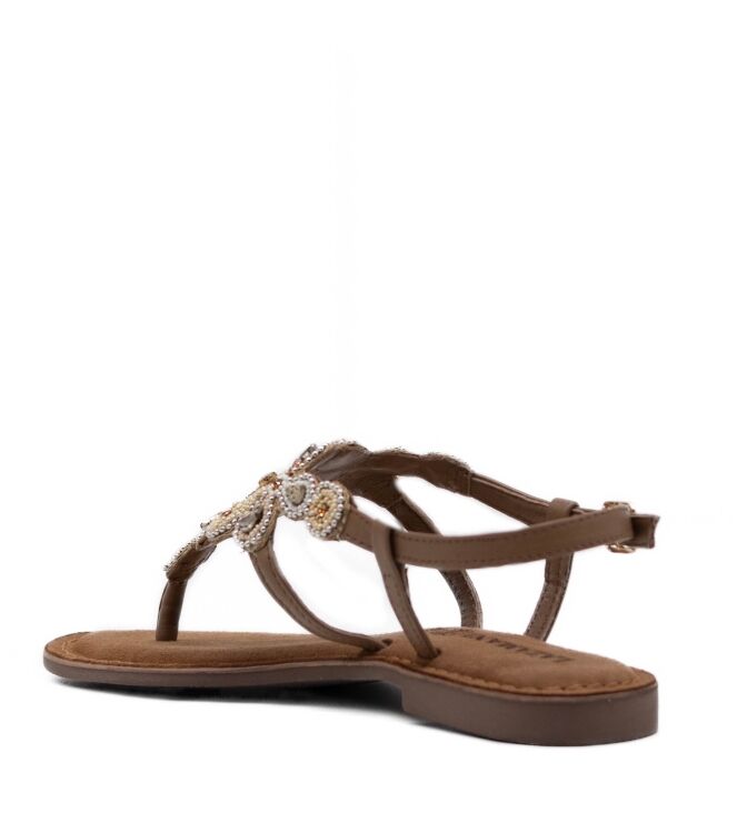 Lazamani Dames Sandalen in Beige online kopen 