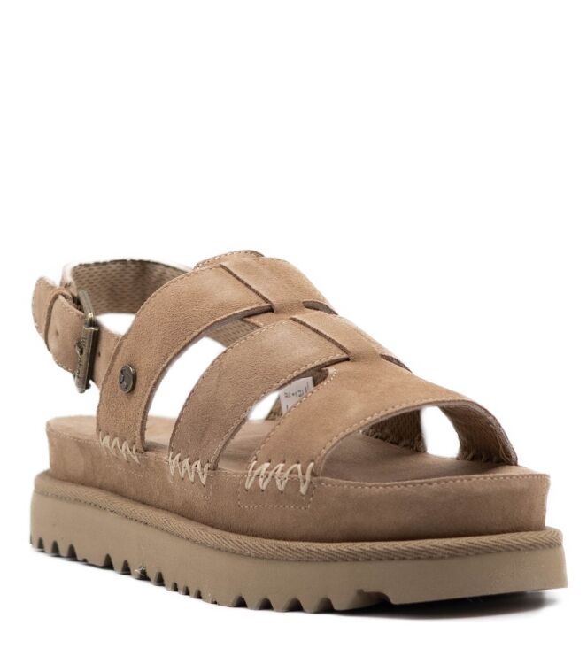 Warmbat Dames Sandaal in Beige online kopen