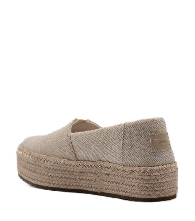 Toms Dames Espadrilles in Champagne Metallic Goud online kopen 