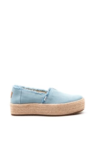 toms Toms Slip ons Espadrilles Blue for Woman