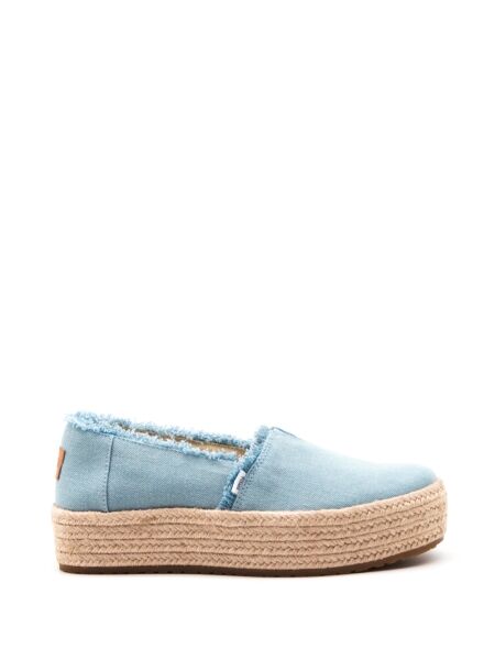 Toms Dames espadrilles licht blauw