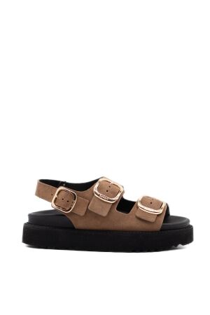 Scholl dames sandalen bruin