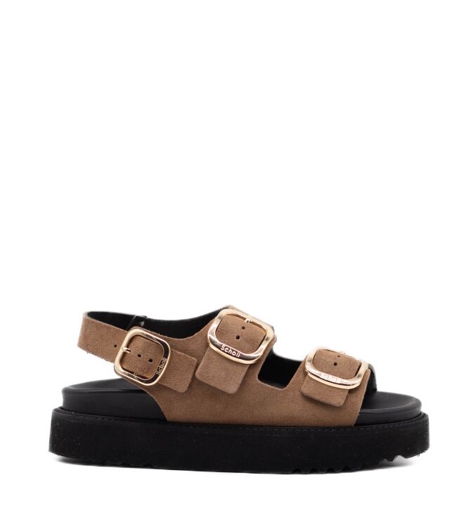 Scholl Dames Platform Sandalen in Bruin online kopen 