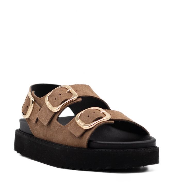 Scholl Dames Platform Sandalen in Bruin online kopen 