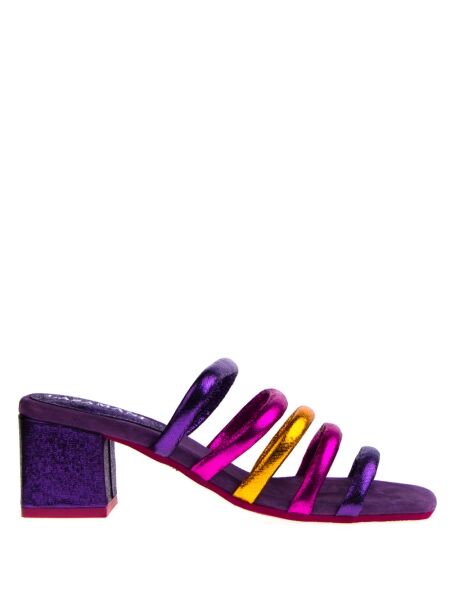 Lazamani Lazamani Open Pumps Purple for Women