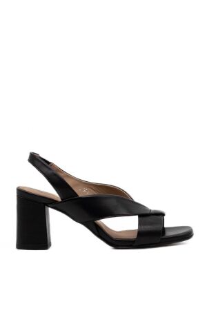 Rossano Bisconti dames sandalen lerenzolen zwart