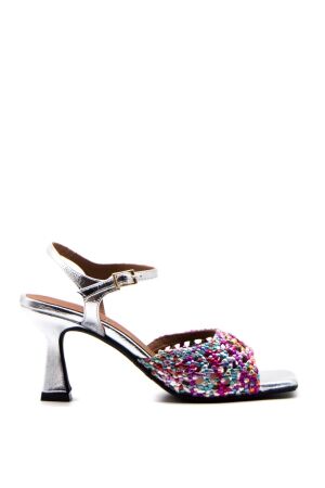 Carmens Carmens Open Pumps Silver for Woman