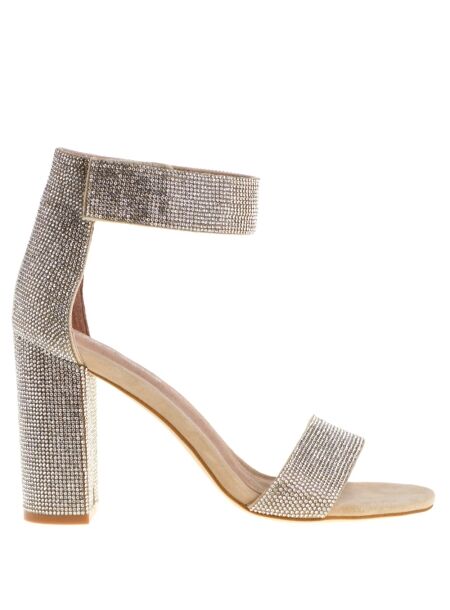 Jeffrey campbell Dames sandalen naturel glitter