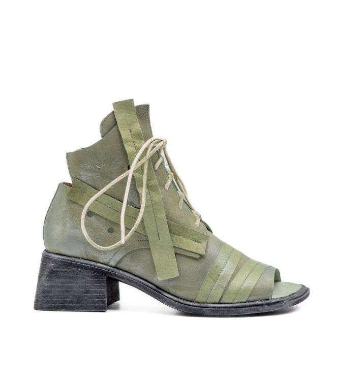 Papucei Dames Sandalen op hak in Groen online kopen